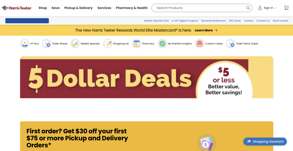 Senior Discount Days at Grocery Stores: When to Shop and Save Harris Teeter