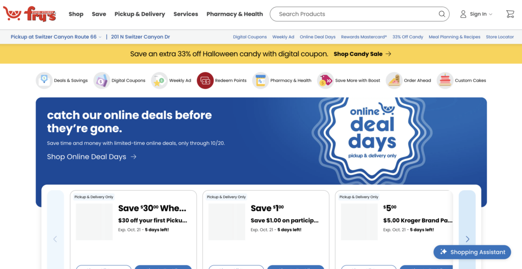 Senior Discount Days at Grocery Stores: When to Shop and Save Fry's Food Stores